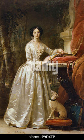 Robertson  Christina - Portrait of Grand Duchess Maria Alexandrovna 3 Stock Photo