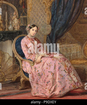 Robertson  Christina - Portrait of Grand Duchess Maria Nikolayevna 1 Stock Photo