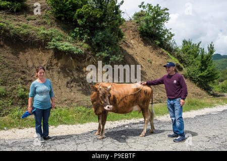Albania, Erseke, peasant family Stock Photo - Alamy
