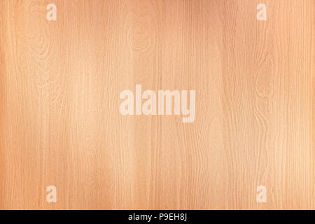 Clear beige wooden panel close up. Texture and background Stock Photo