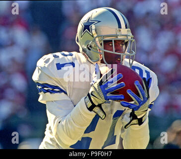 San Francisco, California, USA. 10th Nov, 1996. San Francisco 49ers vs.  Dallas Cowboys at Candlestick Park Sunday, November 10, 1996. Cowboys beat  49ers 20-17. San Francisco 49ers defensive back Merton Hanks (36)