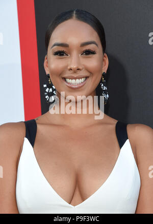 Gloria Govan arrives at "The Equalizer 2" Los Angeles Premiere held at