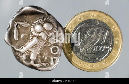 4 drachma coin hi res stock photography and images Alamy