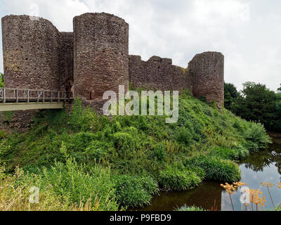 White Castle Monmouthshire. UK Stock Photo