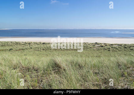 artificial Maasvlakte beach near Rotterdam, the Netherlands Stock Photo