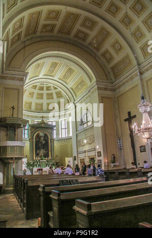 Herceg Batthyáni Fülöp MDCCCXXXX Hungary, Enying  Roman Catholic Church 14 07 2018 (Christening) Stock Photo