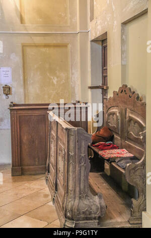 Herceg Batthyáni Fülöp MDCCCXXXX Hungary, Enying  Roman Catholic Church 14 07 2018 (Christening) Stock Photo