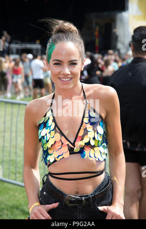 Celebs attend Strawberries & Creem Festival  Featuring: Emma Conybeare Where: Cambridge, United Kingdom When: 16 Jun 2018 Credit: Phil Lewis/WENN.com Stock Photo