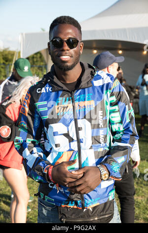 Celebs attend Strawberries & Creem Festival  Featuring: Marcel Somerville Where: Cambridge, United Kingdom When: 16 Jun 2018 Credit: Phil Lewis/WENN.com Stock Photo