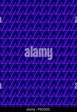 Geometric banner with triangel, minimal abstract background, triangular pattern, gradient geometric cover. Vector illustration Stock Vector