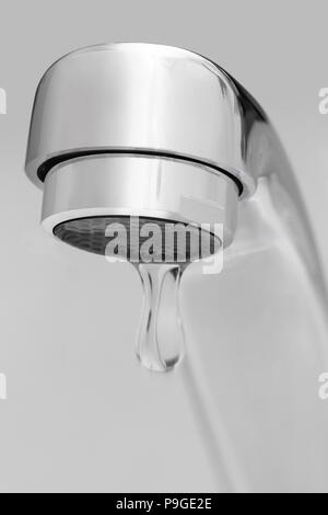 faucet, water, drop, objects, equipment Stock Photo