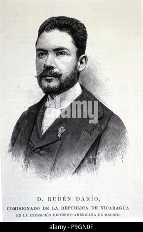 Dario Ruben Felix Ruben Garcia Sarmiento Poeta Nicaraguense 1867 Dario Ruben Felix Ruben Garcia Sarmiento Poeta Nicaraguense 1867