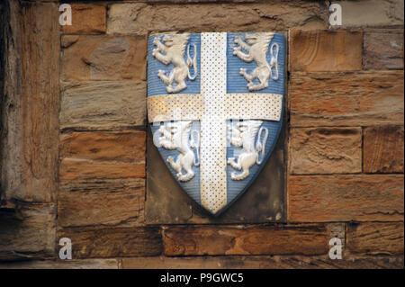 Durham City England UK Bishop of Durham and University of Durham Crest ...