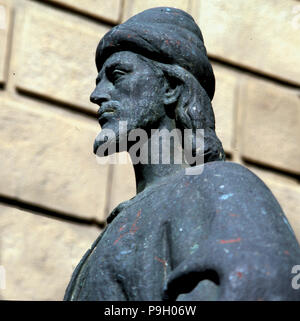 Abu al-Walid Muhammad ibn Rushd, known as Averroes (1126-1198), Arab-Andalusian philosopher, lawy… Stock Photo