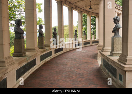 Hall of fame for great americans Bronx new york city Stock Photo