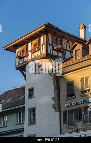 Holländerturm Dutch Tower Old Town Bern Switzerland Stock Photo