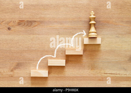 Winning Progress concept image of climbing to the top, progress and winning Stock Photo ...