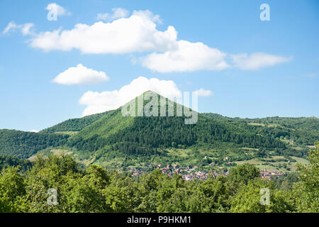 Bosnian pyramids, near the Visoko city, Bosnia and Herzegovina Stock Photo