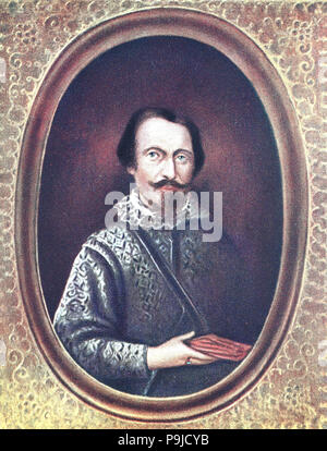 Don Gaspar de GuzmÃ¡n y Pimentel Ribera y Velasco de Tovar, Count of Olivares and Duke of SanlÃºcar la Mayor, Grandee of Spain, Gaspar de GuzmÃ¡n y Pimentel, conde-duque de Olivares, also known as Conde de Olivares y duque de SanlÃºcar la Mayor, Grande de EspaÃ±a, January 6, 1587 â€“ July 22, 1645, was a Spanish royal favourite of Philip IV and minister, digital improved reproduction of an original print from the year 1900 Stock Photo