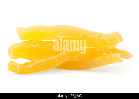 melon dry, isolated on white background, clipping path, full depth of field Stock Photo