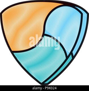 nem symbol icon over white background, vector illustration Stock Vector ...
