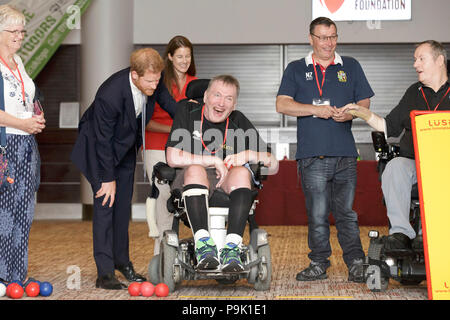 Boccia players russell clarke hi res stock photography and images