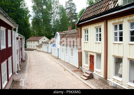 VIMMERBY, SWEDEN - June 19, 2018- Astrid Lindgren's World, Astrid Lindgrens Varld is a theme park located in Astrid Lindgren's native city Vimmerby in Stock Photo