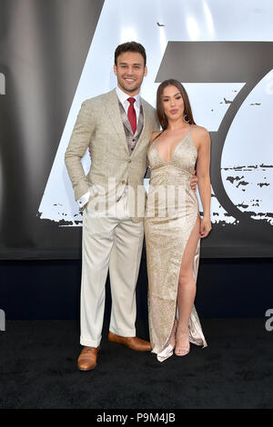 Ryan Guzman and Chrysti Ane at the Los Angeles premiere of "The