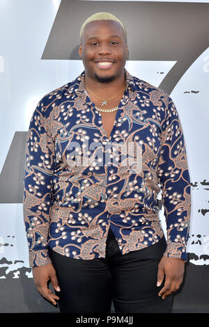 Zachary Campbell at the premiere of the movie 'The Equalizer 2' at the TCL Chinese Theater. Los Angeles, 17.08.2018 | usage worldwide Stock Photo