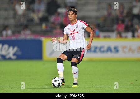 Shizuoka, Japan. 18th July, 2018. Ryohei Shirasaki (S-Pulse