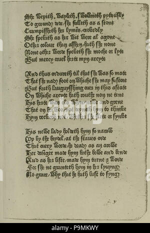 Anelida and Arcite Manuscript9 Stock Photo Alamy