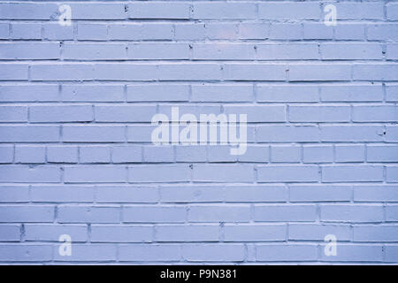 Purple violet brick painted wall, abstract urban background, texture, banner design, copy space Stock Photo