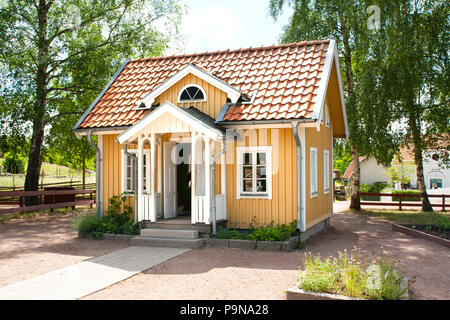 VIMMERBY, SWEDEN - June 19, 2018- Astrid Lindgren's World, Astrid Lindgrens Varld is a theme park located in Astrid Lindgren's native city Vimmerby in Stock Photo