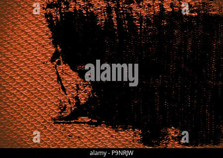 Grunge dirty Fabric rusty colored texture or background Stock Photo