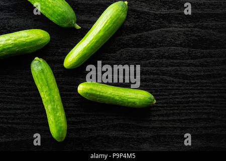 Fresh mini cucumbers stock image. Image of background - 24516521