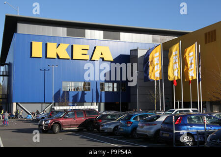 Ikea,  Milton Keynes UK. Stock Photo