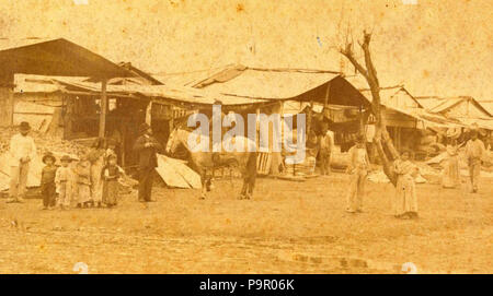 148 Archivo General de la Nación Argentina 1890 aprox Tucumán, Mercado Stock Photo