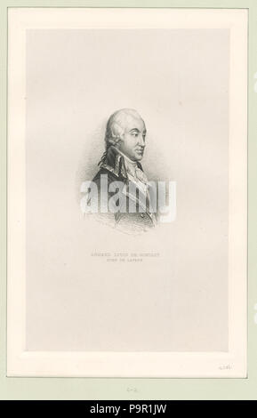 152 Armand Louis de Gontaut, Duke de Lauzun (NYPL b12349146-424054) Stock Photo