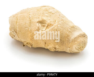 Ginger rhizome isolated on white background Stock Photo