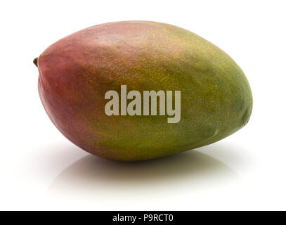 Mango isolated on white background one whole Stock Photo
