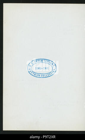 44 2ND ANNUAL DINNER (held by) RHODE ISLAND BAR ASSOCIATION (at) RHODE ISLAND (-) (NYPL Hades-271949-4000006725) Stock Photo