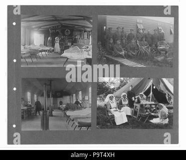 273 Canadian Official War Photographs (BL l.r.233.b.57.v1 f034r) Stock Photo