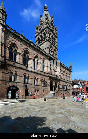 Chester Town Hall, Northgate Street, Chester City, Cheshire, England Stock Photo