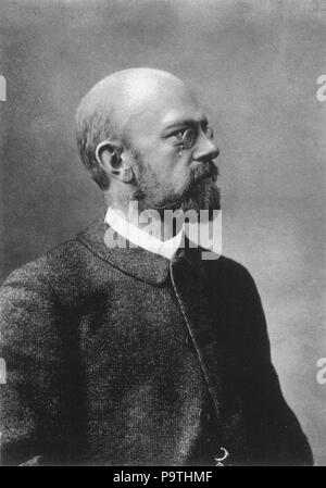 373 David Hilbert, 1907 Stock Photo