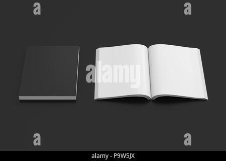 Book cover blank Black and White Stock Photos & Images - Alamy