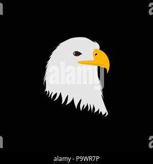 Eagle head vector Stock Vector