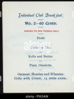 236 BREAKFAST (held by) HOTEL NETHERLAND (at) &amp;quot;NEW YORK, NY&amp;quot; (HOTEL ...