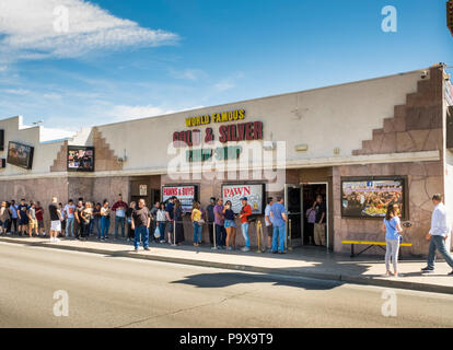 The Gold and Silver Pawn Shop of TV's Pawn Stars fame in Las Vegas, Nevada, USA Stock Photo