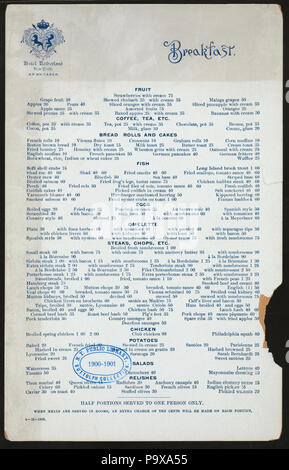 236 BREAKFAST (held by) HOTEL NETHERLAND (at) &amp;quot;NEW YORK, NY&amp;quot; (HOTEL ...