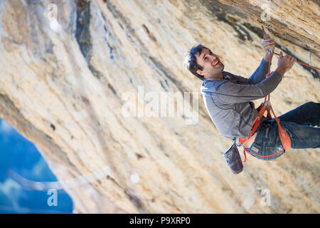 Margalef climbing hi-res stock photography and images - Alamy